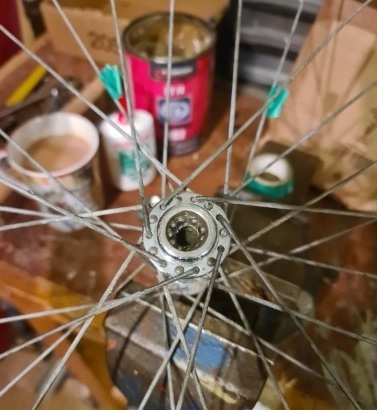 Front wheel bearings