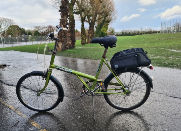 1970s Raleigh Nova step-through bicycle